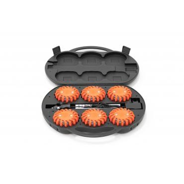 Valise de 6 balises flash...