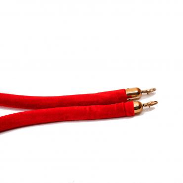 Cordon en velours rouge...