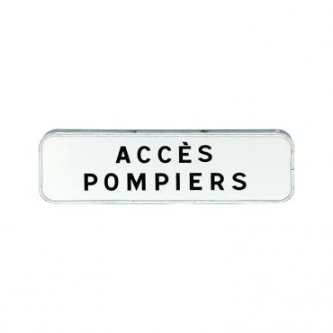 Panonceau accès Pompiers...