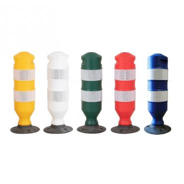 Vue d'ensemble des balises routières Apollo aux différents coloris