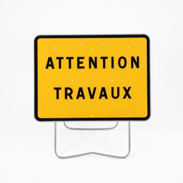 Panneau temporaire...
