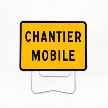 Panneau temporaire Chantier...