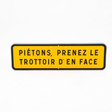 Panneau JH temporaire...