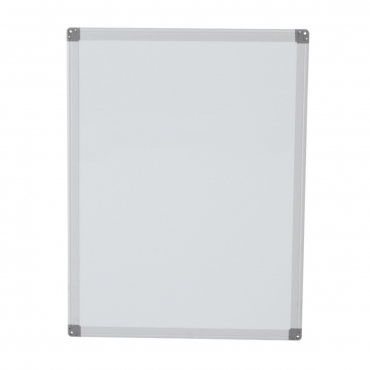 Vue d'ensemble du tableau magnétique blanc L600 x P 450.