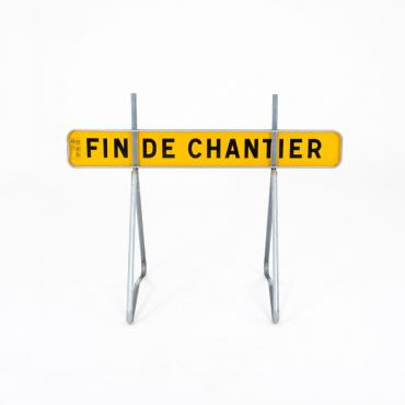Panneau temporaire de...
