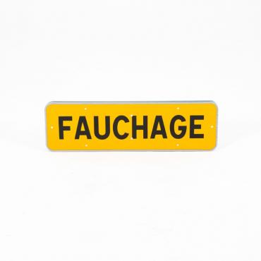 Panonceau KM9 Fauchage