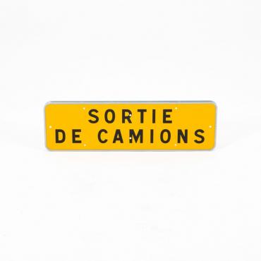 Panonceau KM9 Sortie de...