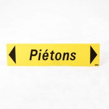 Panneau Piétons en...