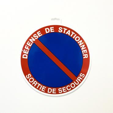 Panneau défense de...