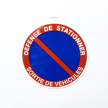 Panneau défense de...