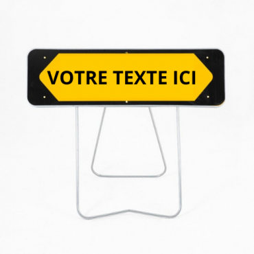 Panneau KD22A temporaire à...