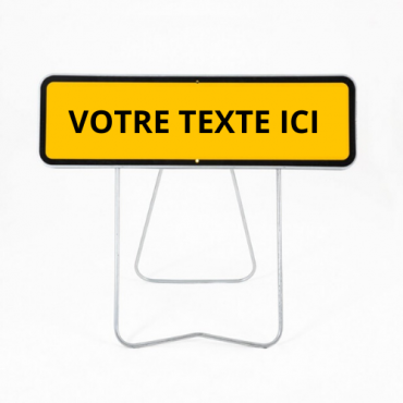Panneau JH temporaire à...
