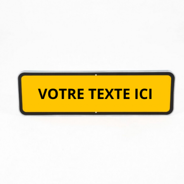 Panneau JH à personnaliser...