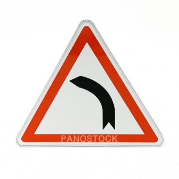 Panneau de danger A1b...