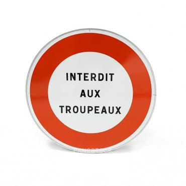 Panneau B19 d'interdiction...