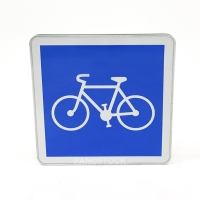 Panneau bande cyclable