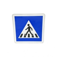 Panneau traversée piéton