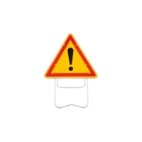 Panneau de danger temporaire
